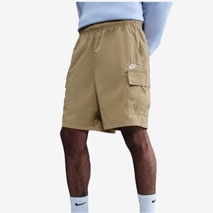 Nike Sportswear Club Men's Utility Cargo Shorts - Khaki/Tan - XL - NWT